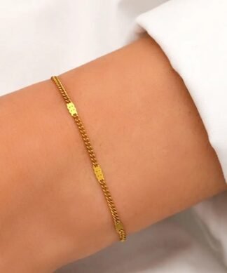 Bracelet chaine fine tendance