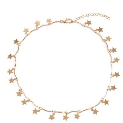 Collier petites etoiles