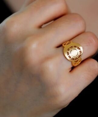bague soleil originale