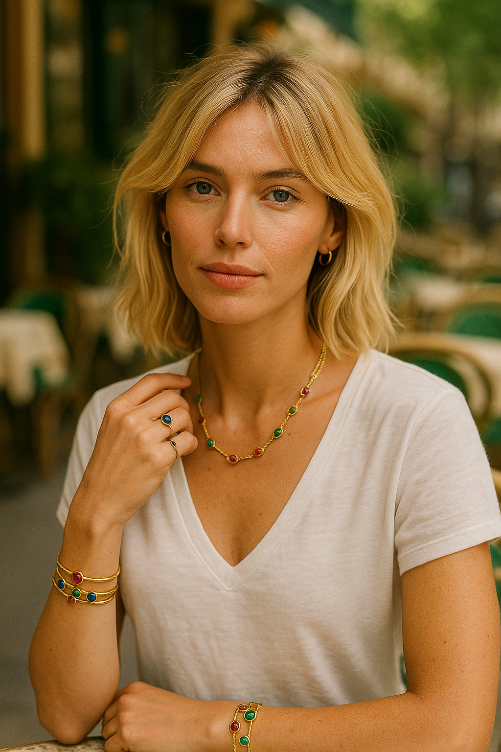 bijoux tendance ete 2025, colliers, bracelets et bagues