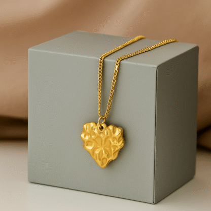 Collier fantaisie cœur – Image 2